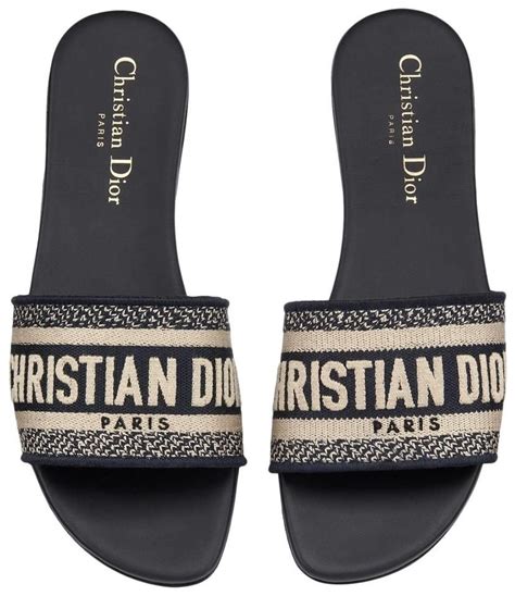 christian Dior sandals flat